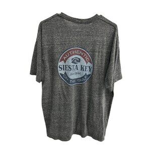 Stylemaster Authentic Siesta Key On The Gulf Graphic T Shirt Sz XXL Essentials